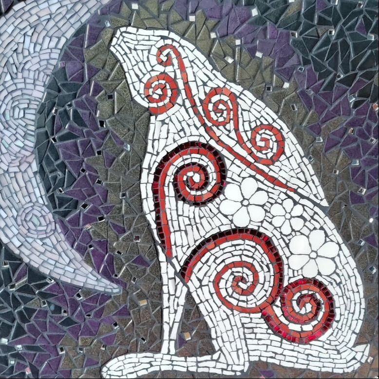Mosaic Hare Campbell mosaics